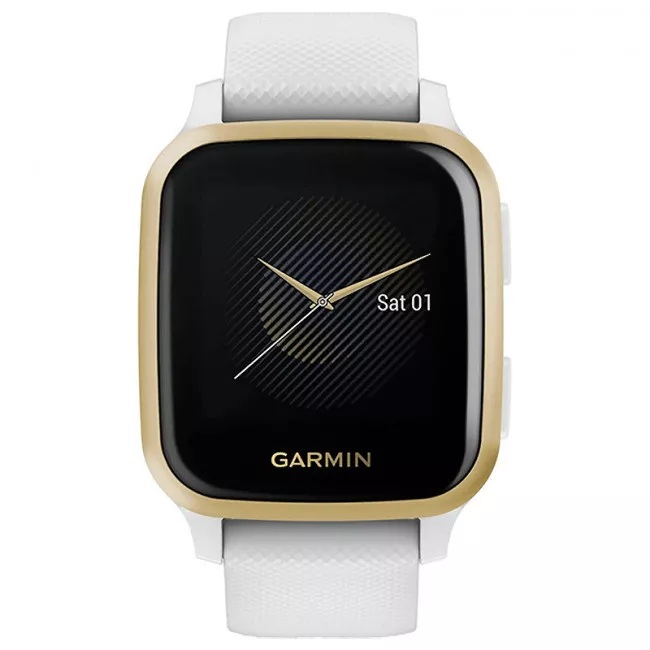 Смарт-годинник Garmin Venu Sq White/Light Gold (010-02427-11)