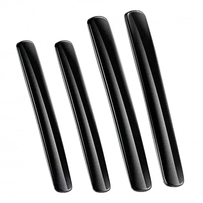 Защитные полоски на двери авто Baseus Streamlined car door bumper strip Black (CRFZT-01)