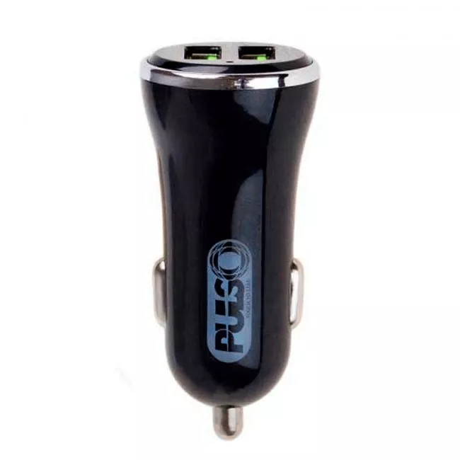 Автомобильное зарядное устройство PULSO, 2USB QC3.0 36W 12/24V (C-36144Q)