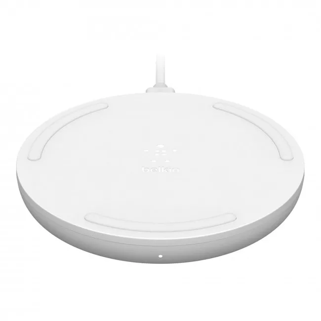 Беспроводное зарядное устройство Belkin Pad Wireless Charging Qi White (WIA001VFWH) Беспроводное зарядное устройство Belkin Pad Wireless Charging Qi White (WIA001VFWH)