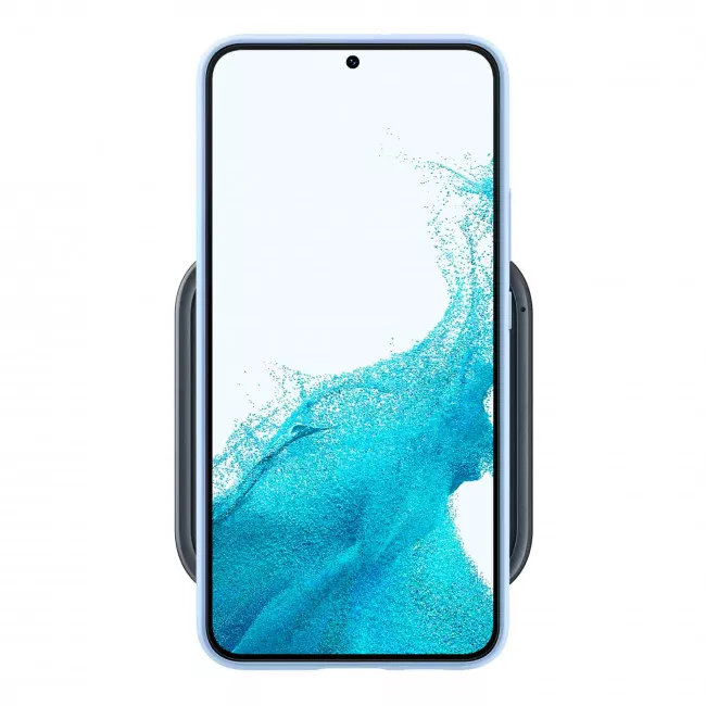 Беспроводное зарядное устройство SAMSUNG 15W Wireless Charger Pad (with TA) Black (EP-P2400TBRGRU)