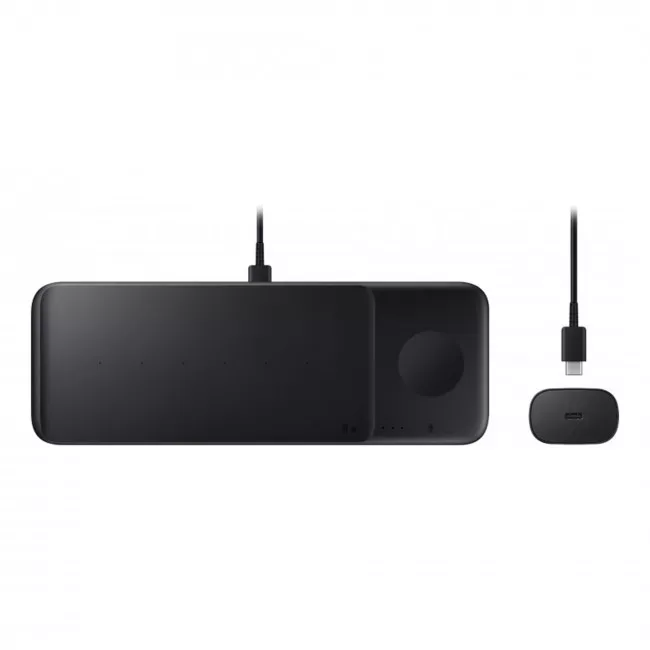 Беспроводное зарядное устройство SAMSUNG Wireless Charger 3 slots Black (EP-P6300TBRGRU)