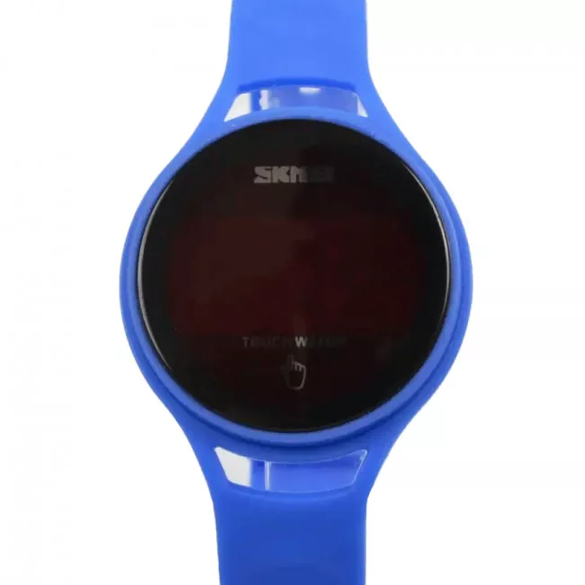 Часы электронные, спортивные LED Skmei 1230, синие, в металлическом боксе (175-1054-blue-b_m)