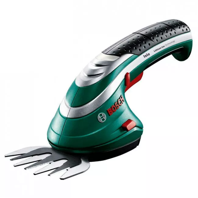 Кусторез Bosch ISIO, 3.6V Li 1.5 Ач, нож 12 см, со штангой (0.600.833.105)