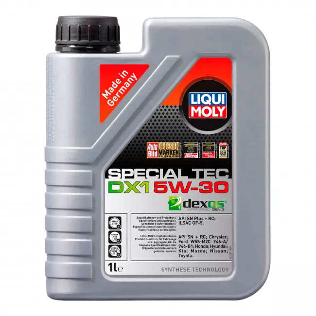 Масло моторное Liqui Moly Special Tec DX1 5W-30 1л (20967)