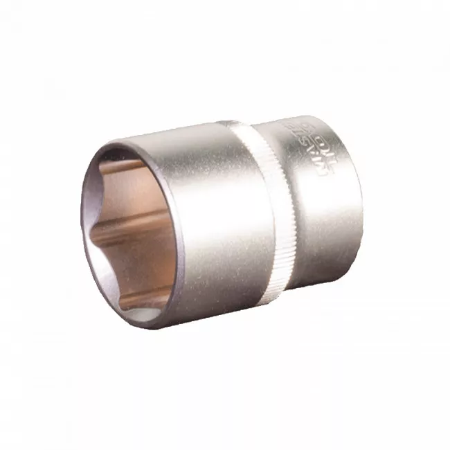 Насадка торцевая MASTER TOOL 6-гранная 1/2" 27мм CRV (78-0027) Насадка торцевая MASTER TOOL 6-гранная 1/2" 27мм CRV (78-0027)