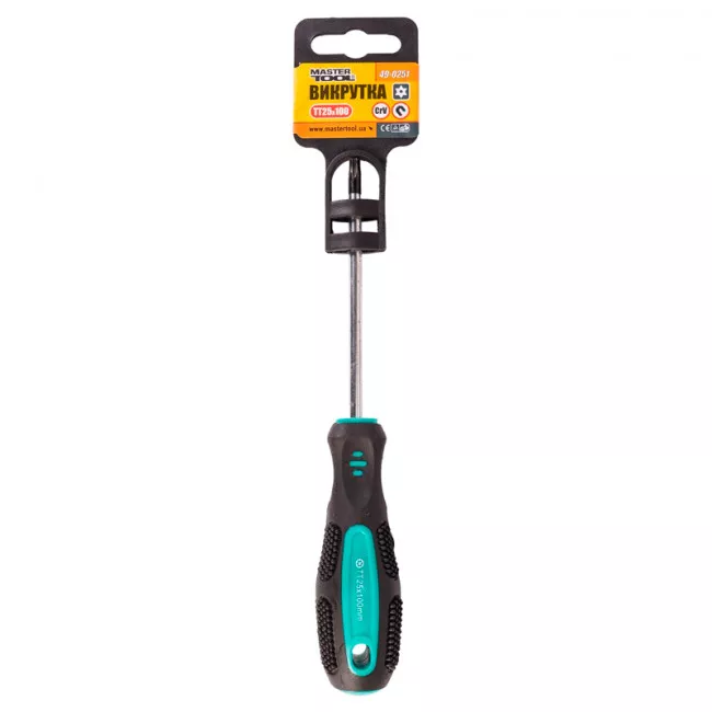 Викрутка MASTER TOOL TORX TT27*100 (49-0271)