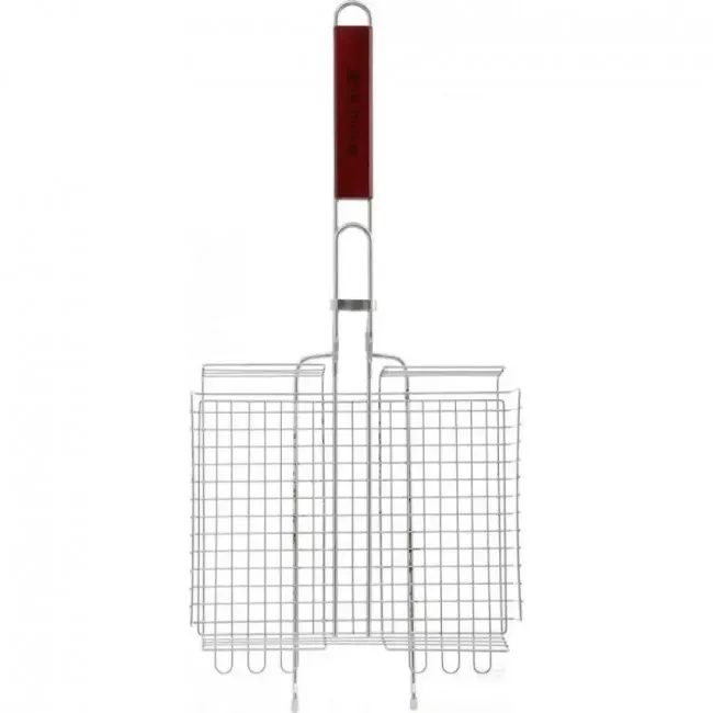 Решітка для грилю подвійна GRILL ME BQ-020 (30х26х6см), хромована (146-1003)