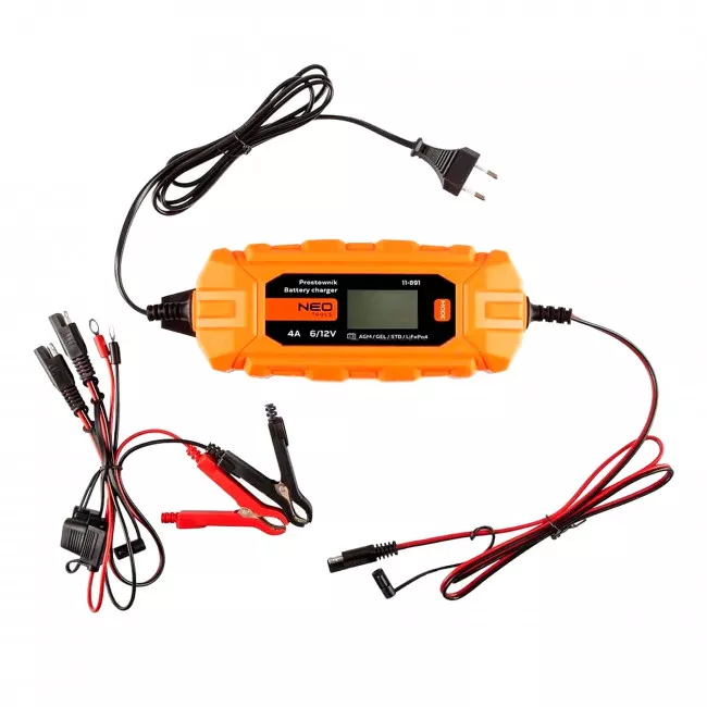 Зарядное устройство Neo Tools 4A/70Вт (11-891)