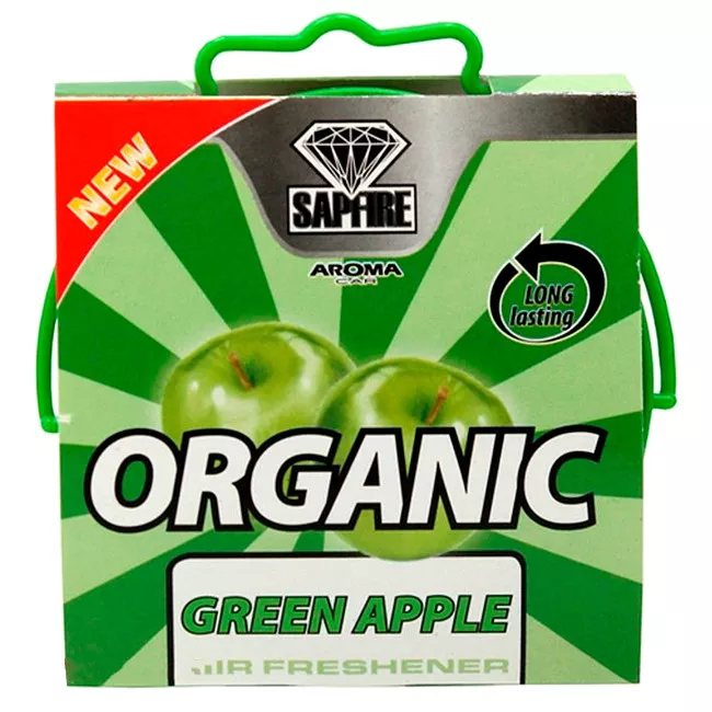Ароматизатор Aroma Car Organic Green Apple (921014)