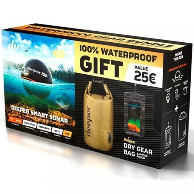 Эхолот Deeper Smart Sonar Pro+ WI-FI+GPS GLB (ITGAM0632)