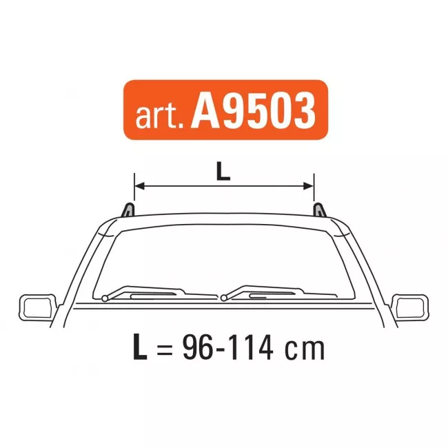 Поперечины GeV Thor A9503