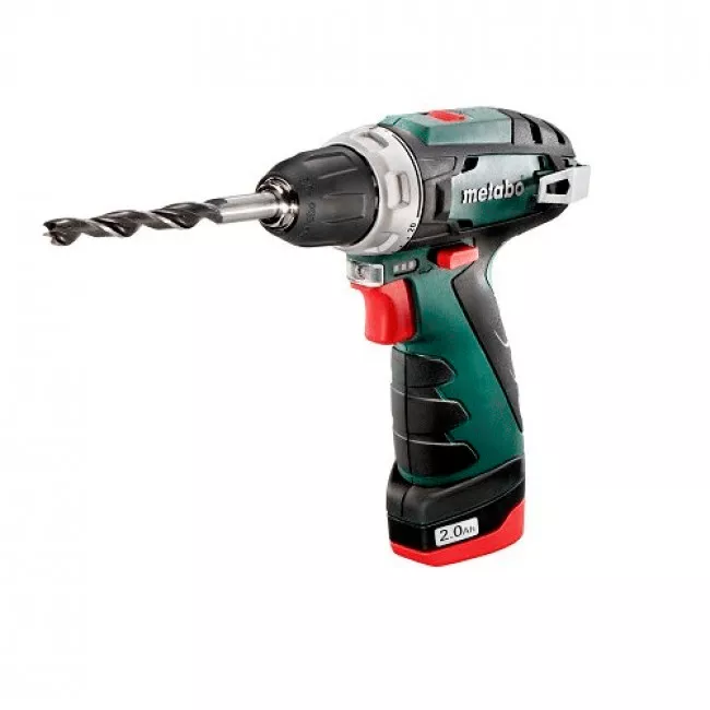Дрель-шуруповерт аккумуляторный Metabo PowerMaxx BS (2 аккумулятора) (600079550)