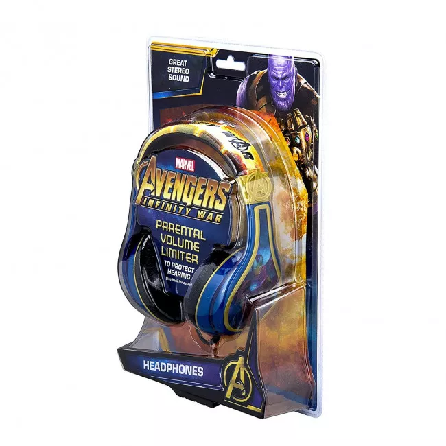 Наушники eKids, MARVEL, Avengers Infinity War, Kid-friendly volume (AV-140.EXV8M)