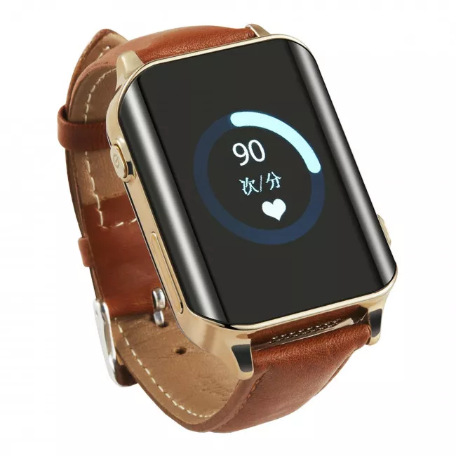 Телефон-часы с GPS трекером GOGPS М01 золотой (M01GD)