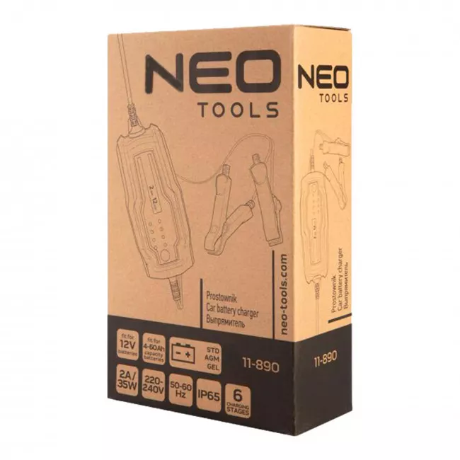 Зарядное устройство Neo Tools 2А/35Вт (11-890)