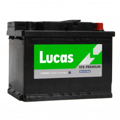 Аккумулятор Lucas (Batteries manufactured by Exide in Spain) 6CT-60Ah (-/+) EFB Start-Stop (LBEFB001A)