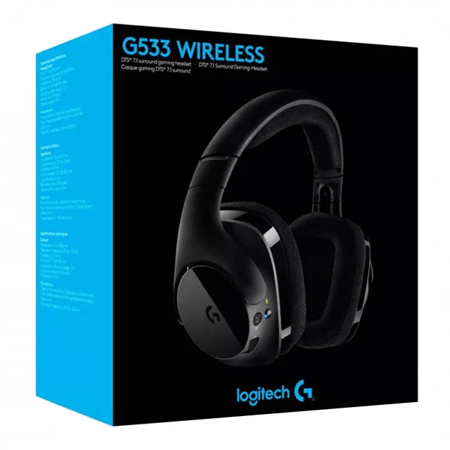 Гарнитура Logitech G533 Black (981-000634)