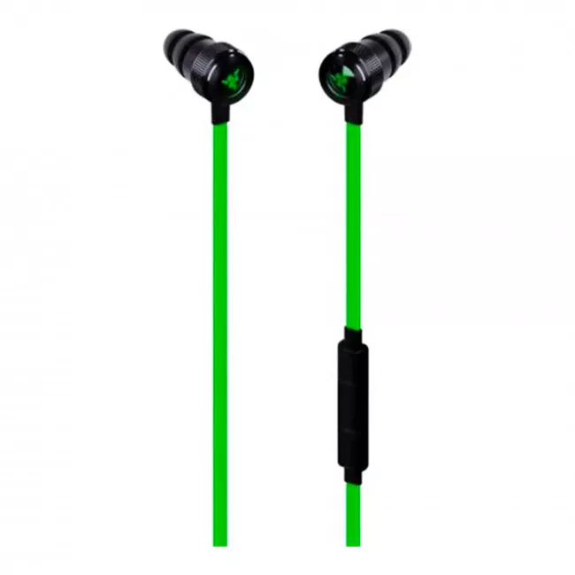 Гарнитура Razer Hammerhead for iOS Black/Green (RZ04-02090100-R3G1)