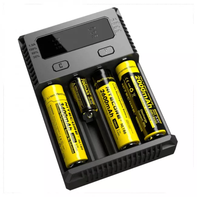Зарядное устройство Nitecore NEW i4 четырехканальное (6-1004-new)