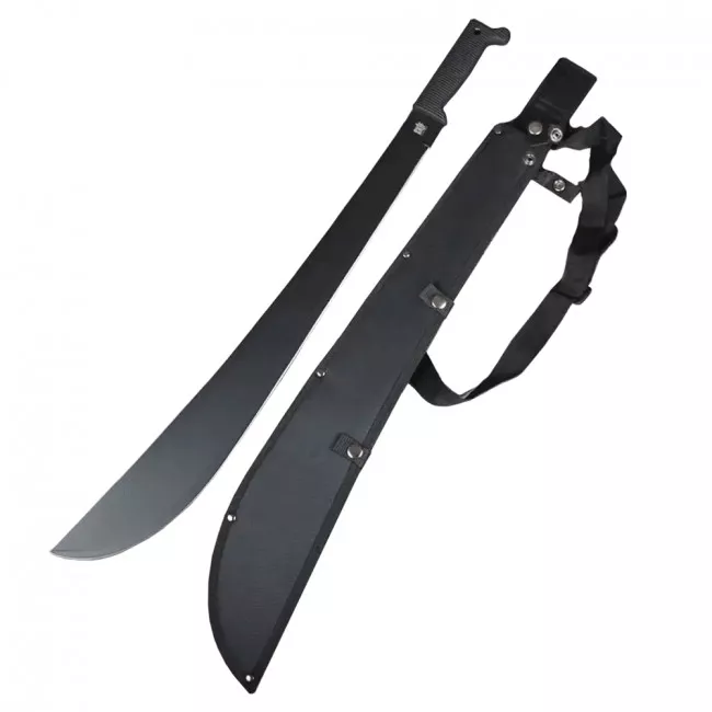 Мачете Skif Latino 24" (длина: 750мм, лезвие: 600мм), черный, ножны нейлон (224-1002_24)