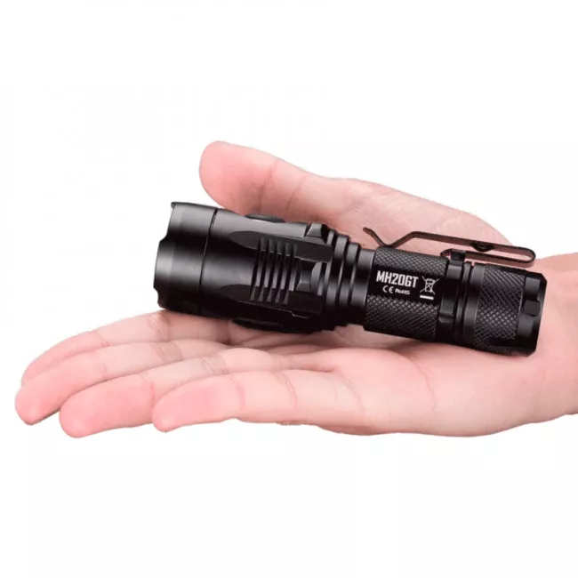 Мощный портативный фонарь Nitecore MH20GT (6-1160_gt)