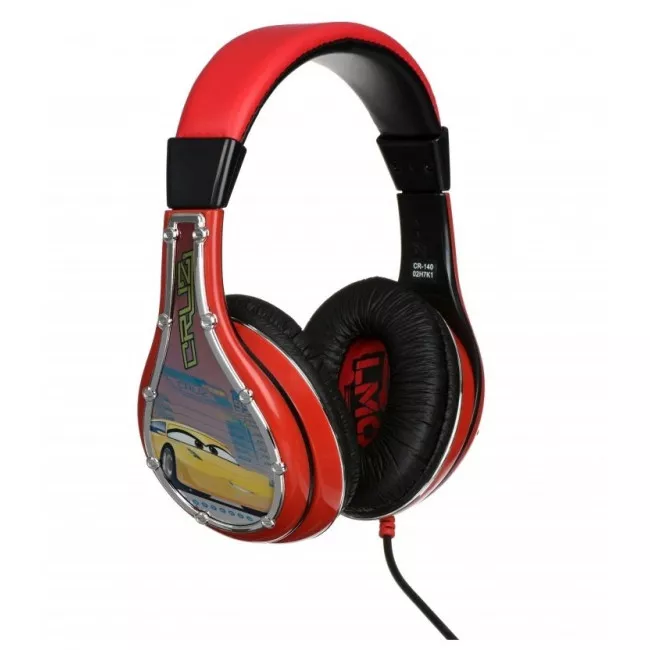 Наушники eKids Disney, Cars, Молния McQueen Kid-friendly volume (CR-140.UFXV7)