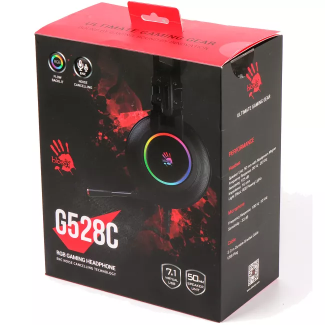 Наушники A4tech Bloody G528C Black
