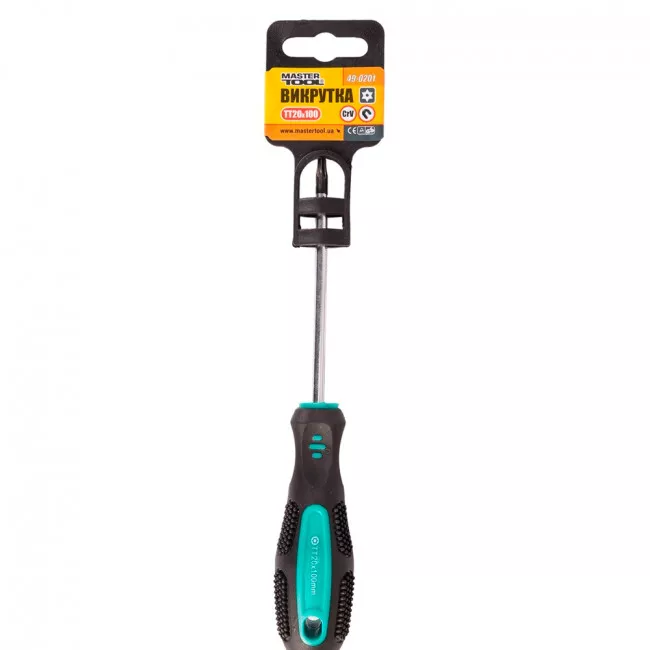 Викрутка MASTER TOOL TORX TT20*100 (49-0201)