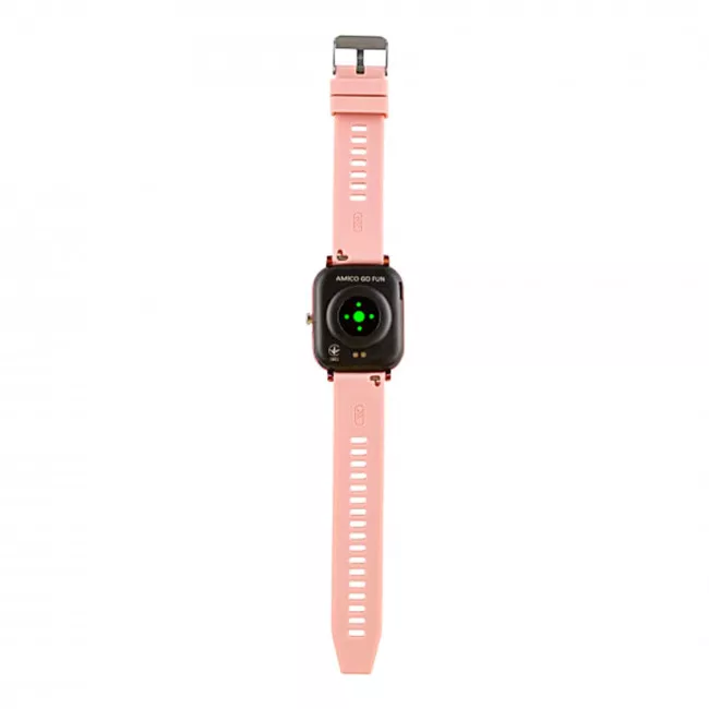 Смарт-часы AMICO GO FUN Pulseoximeter and Tonometer pink (850475)
