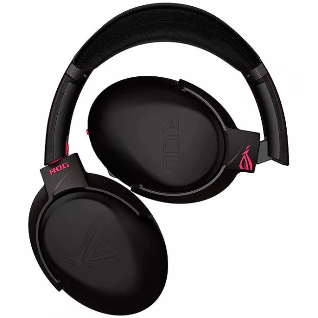 Гарнітура ігрова ASUS ROG Strix Go 2.4 Electro Punk WL/3.5mm/USB Black (90YH02P1-B3UA00)