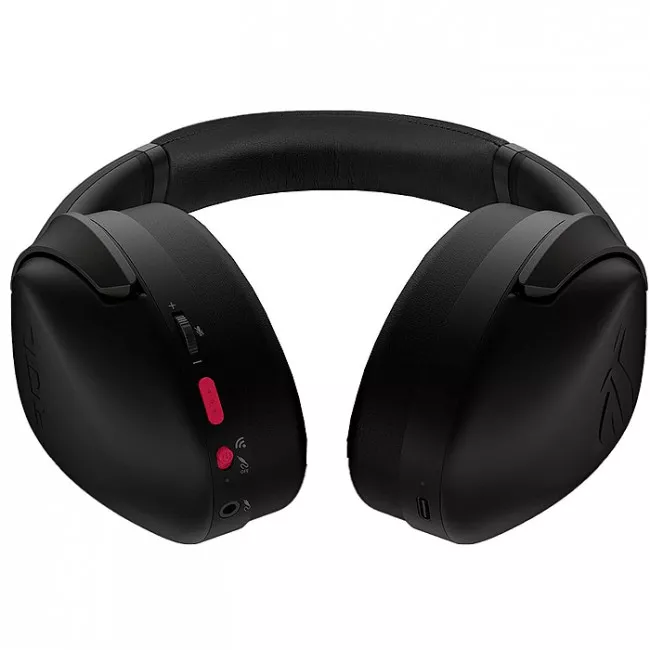 Гарнітура ігрова ASUS ROG Strix Go 2.4 Electro Punk WL/3.5mm/USB Black (90YH02P1-B3UA00)