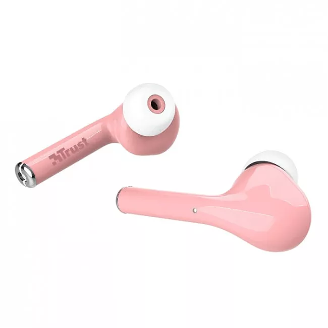 Наушники TRUST Nika Touch True Wireless Mic Pink (23704_TRUST)