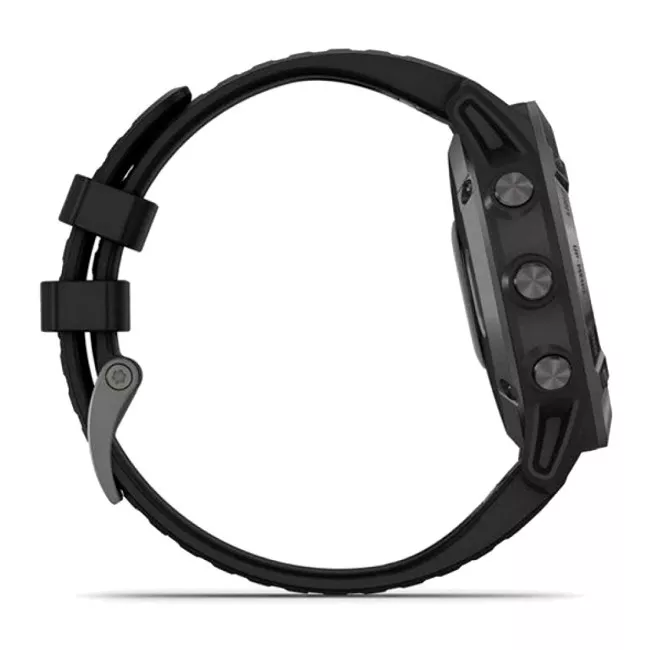 Смарт-годинник Garmin Fenix ​​6 Carbon Gray DLC with Black Band (010-02158-11)