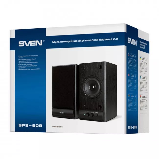 Акустична система Sven SPS-609 Black (00460146)