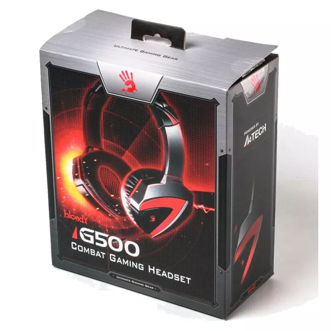 Навушники A4tech Bloody G500 Black/Red