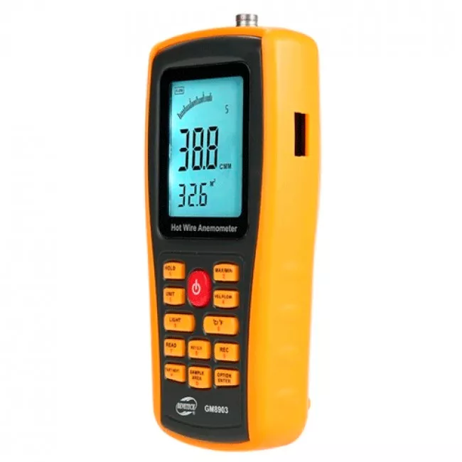 Анемометр с трубкой пито USB BENETECH (0,3-30 м/с) (GM8903)