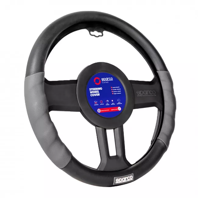Чехол на руль Sparco серый (SPC1101L)