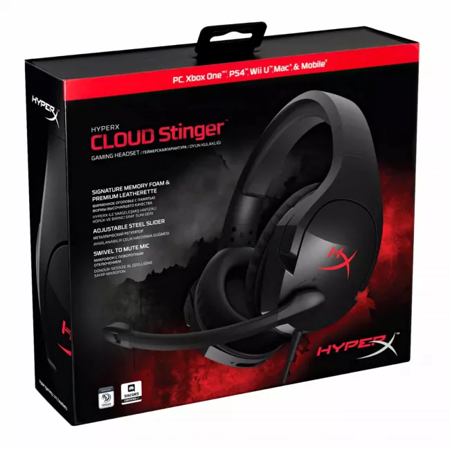 Гарнітура HyperX Cloud Stinger Black (4P5L7AX)