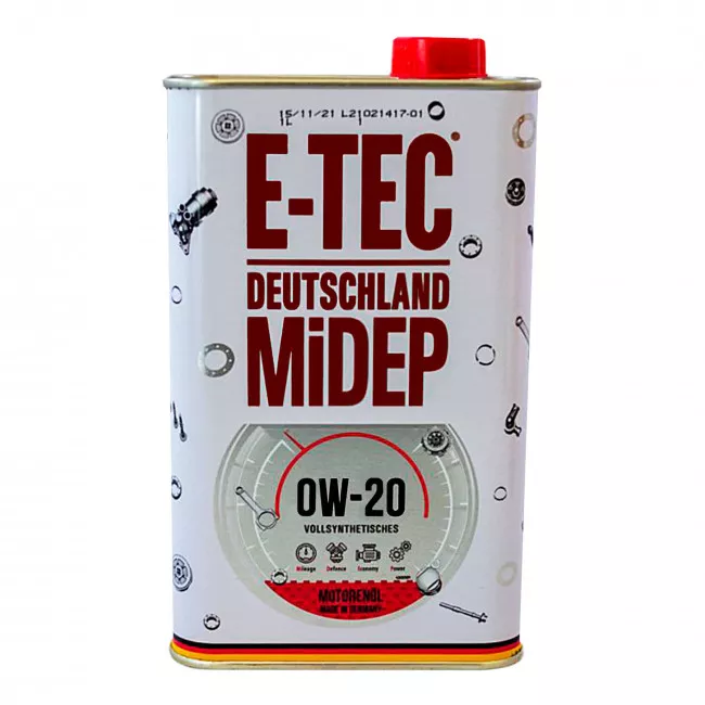Моторное масло E-Tec FS 0W-20 1л (51250001)