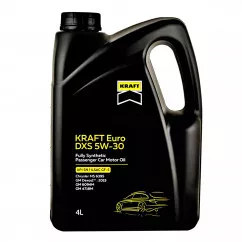 Моторное масло KRAFT Euro DXS 5W-30, 4л