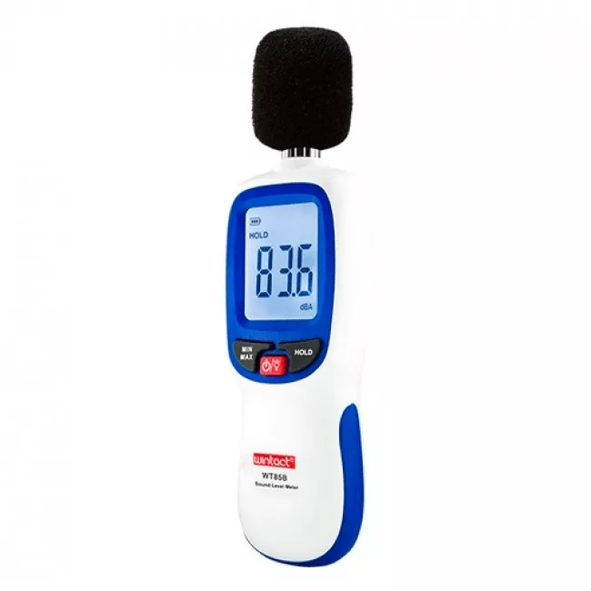 Шумомер WINTACT Bluetooth (30 - 130 dB) (WT85B)