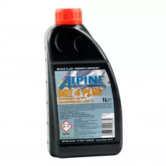 Тормозная жидкость ALPINE Brake Fluid DOT 4 Plus 0,5л