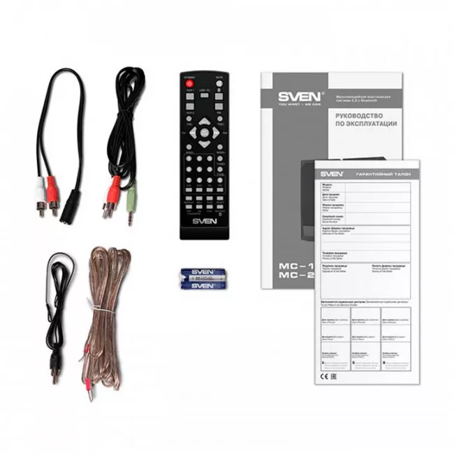 Акустична система Sven 2.0 MC-10 Black (00460189)