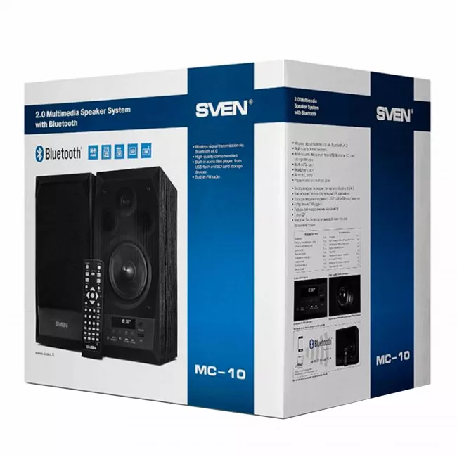 Акустична система Sven 2.0 MC-10 Black (00460189)