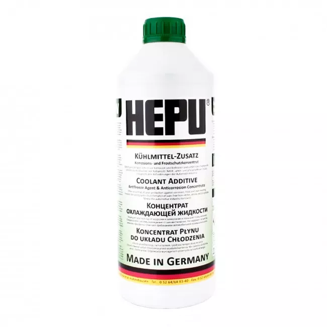 HEPU G11 концентрат антифриза зеленый 1,5 л HEPU G11 концентрат антифриза зеленый 1,5 л