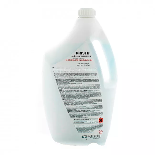 Антифриз Prista Oil G11 -80°C синій 4л