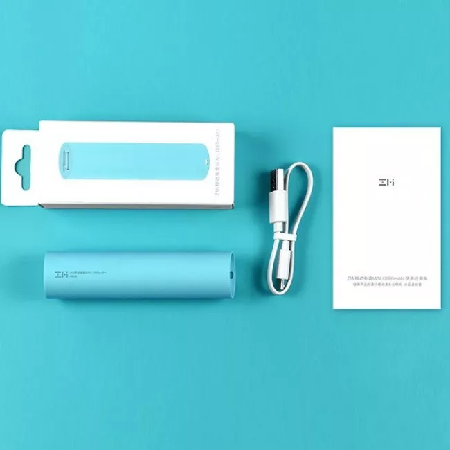 Портативная батарея Xiaomi ZMi Aura Type-C Blue (PB630)