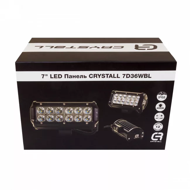 7D36WBL Світлодіодний прожектор LP-008 7" LED CREE 36W