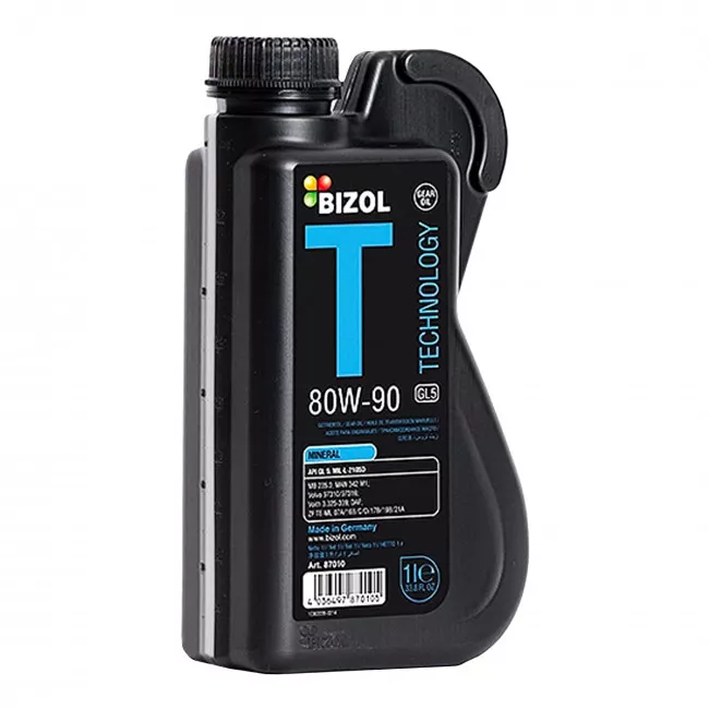 Трансмиссионное масло BIZOL Technology Gear Oil GL5 80W-90 1л (D87010)